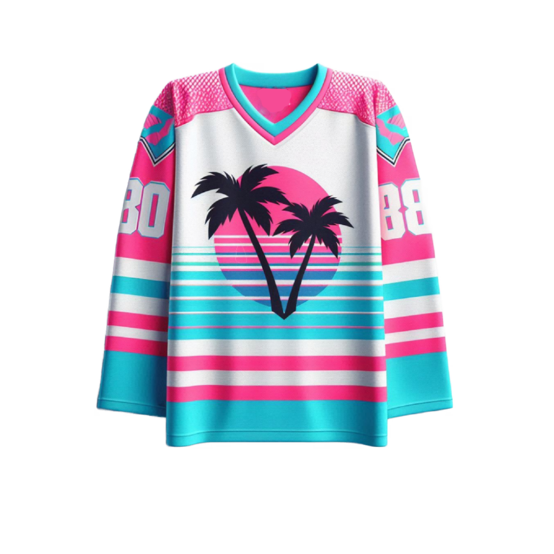 Retro Miami Hockey Jersey