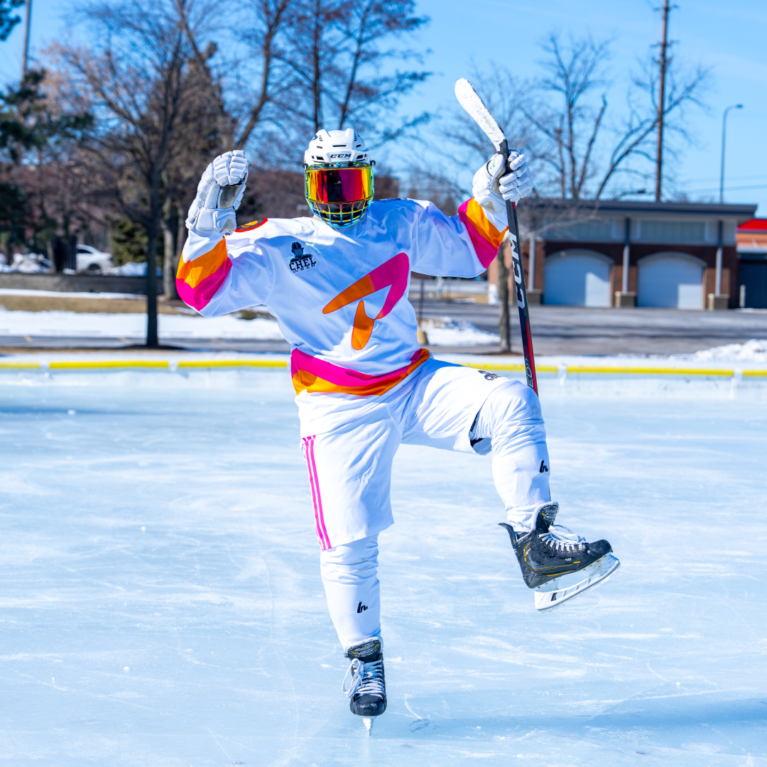DB16 Media White - Hockey Jersey
