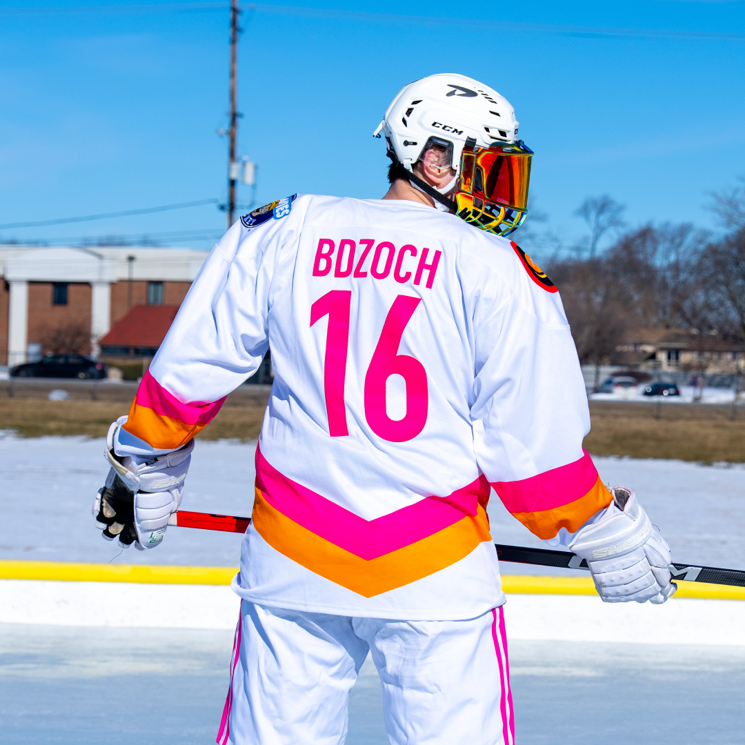 DB16 Media White - Hockey Jersey