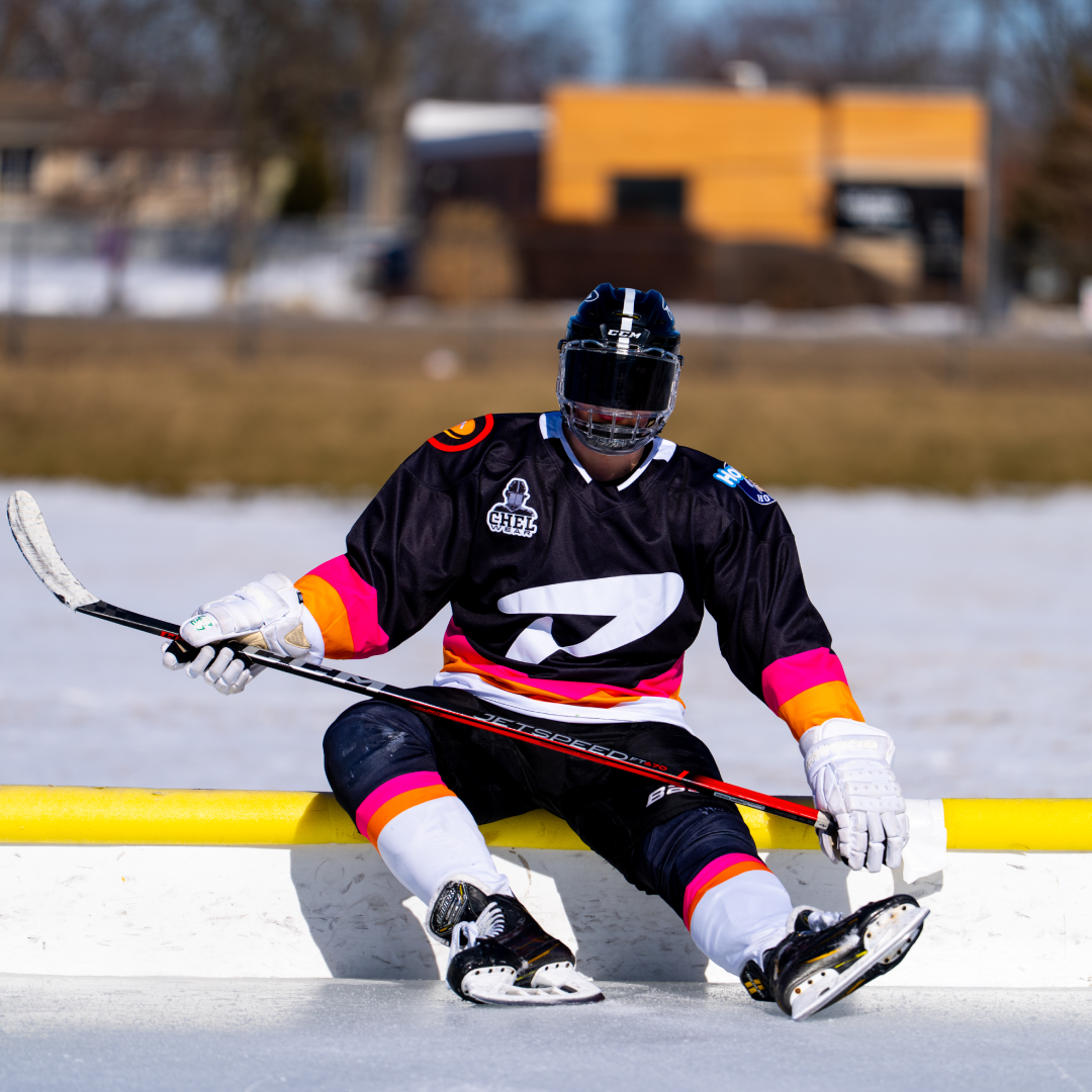 DB16 Media Black - Hockey Jersey