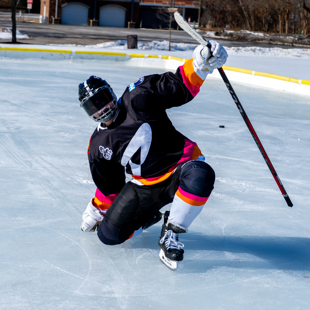 DB16 Media Black - Hockey Jersey