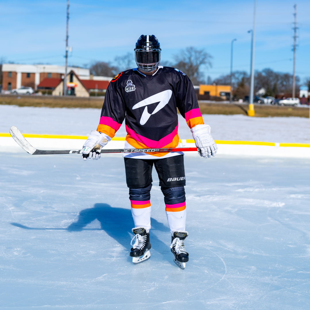 DB16 Media Black - Hockey Jersey