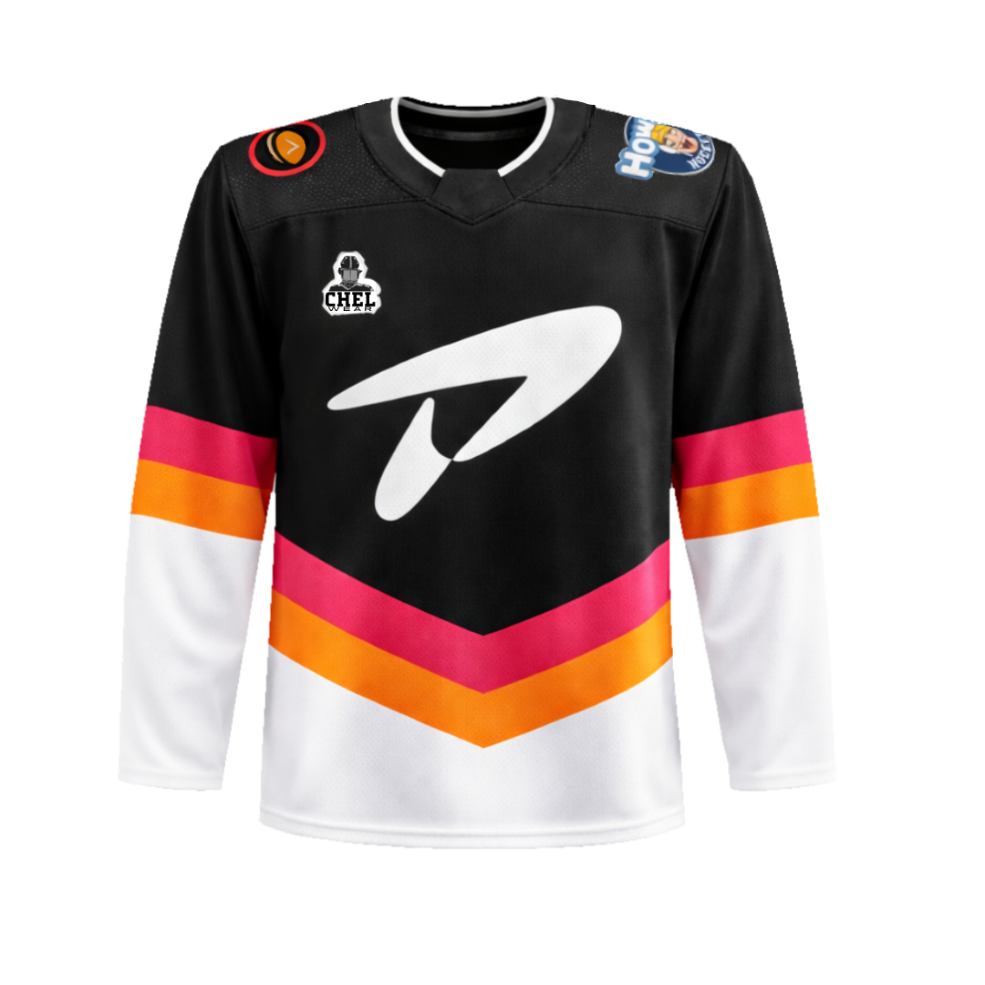 DB16 Media Black - Hockey Jersey – Chel Wear