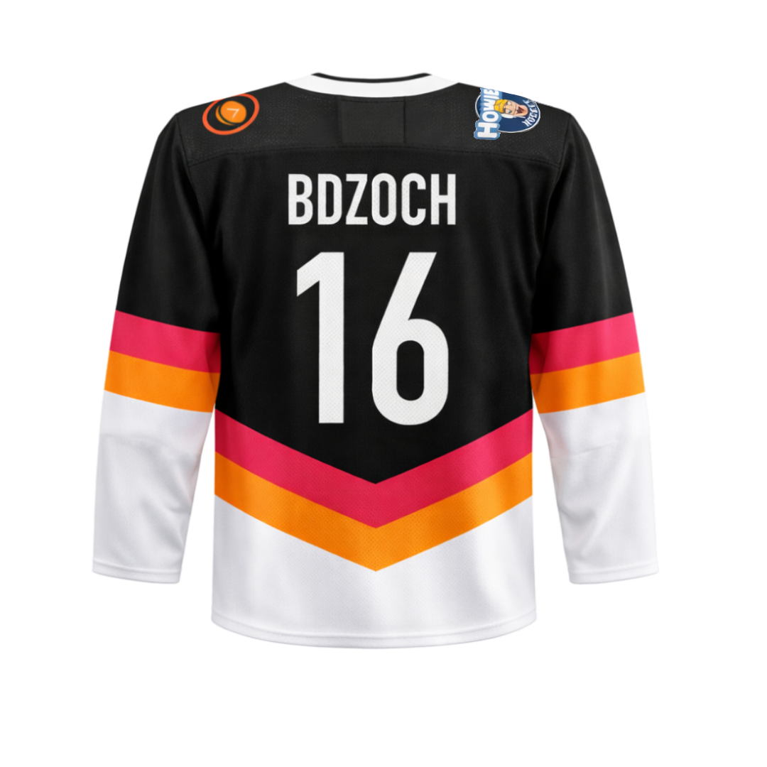 DB16 Media Black - Hockey Jersey