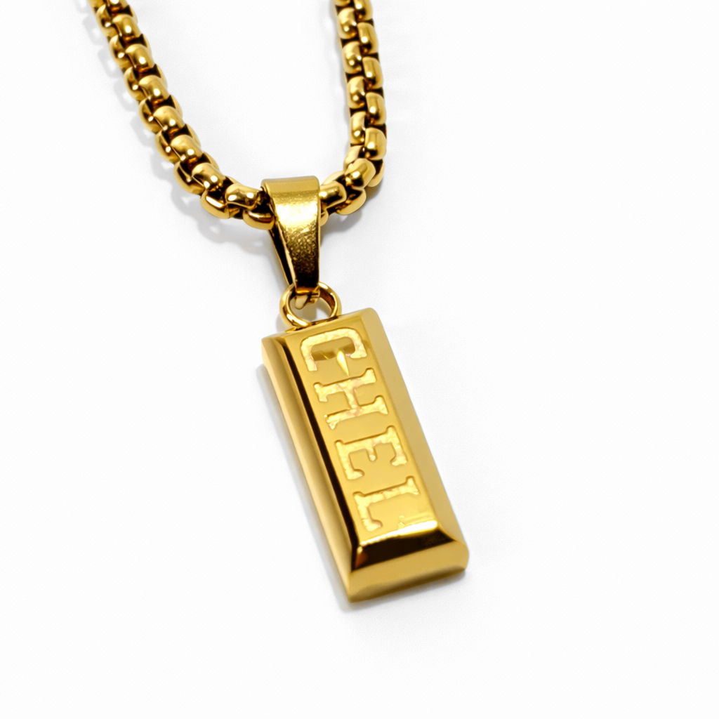 Gold Chain - Chel Pendant – Chel Wear Hockey Boutique