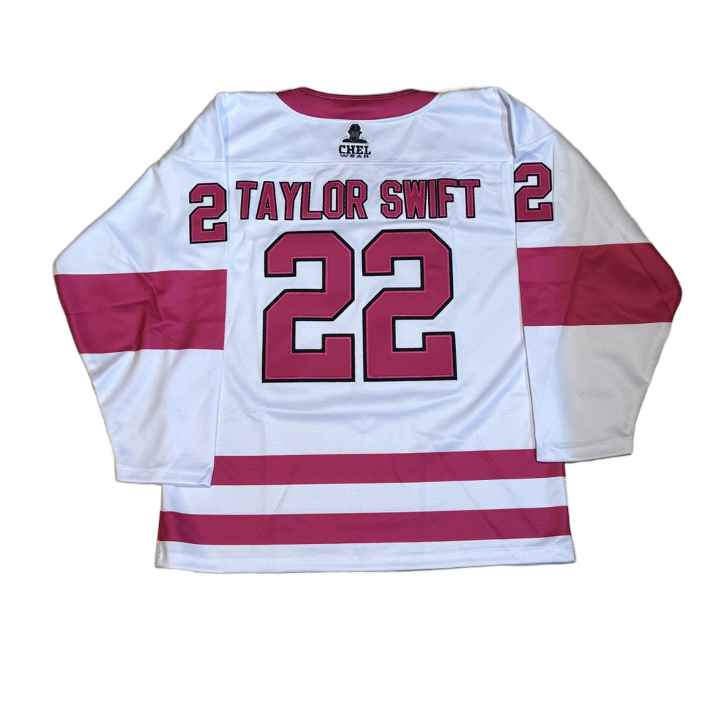 Pink Llama Away - Hockey Jersey