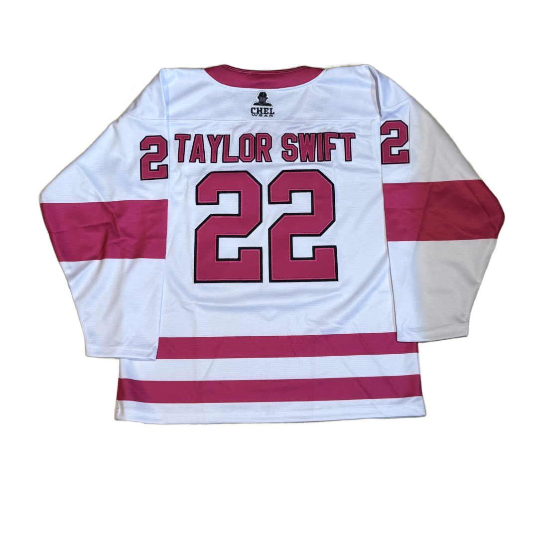 Pink Llama Away - Hockey Jersey