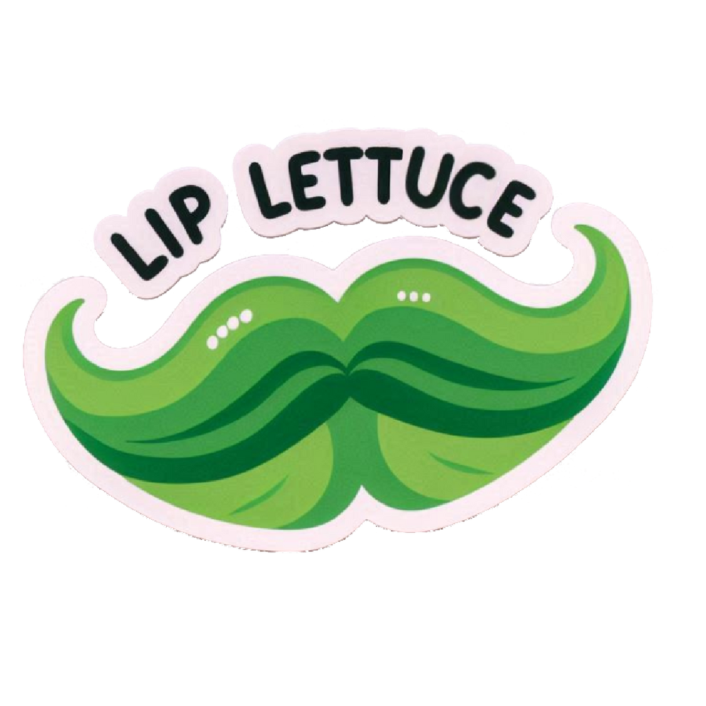 Autocollant Lip Lettuce