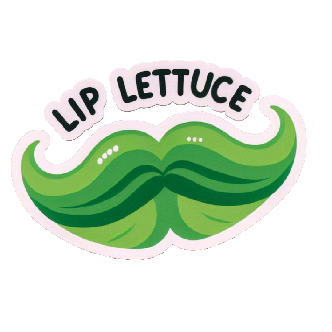 Autocollant Lip Lettuce