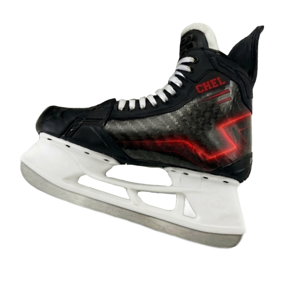 Red Carbon Skate Wrap