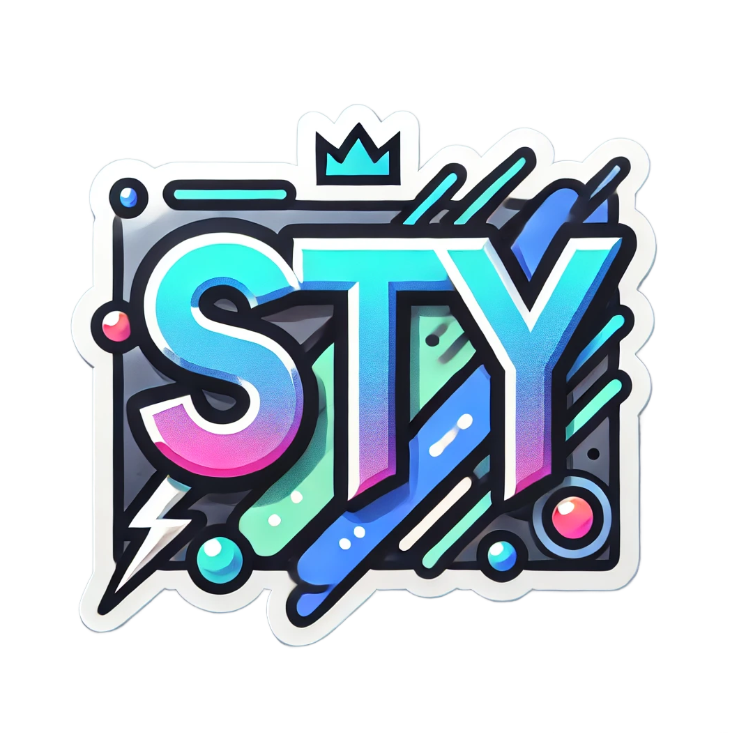 Autocollant Sty