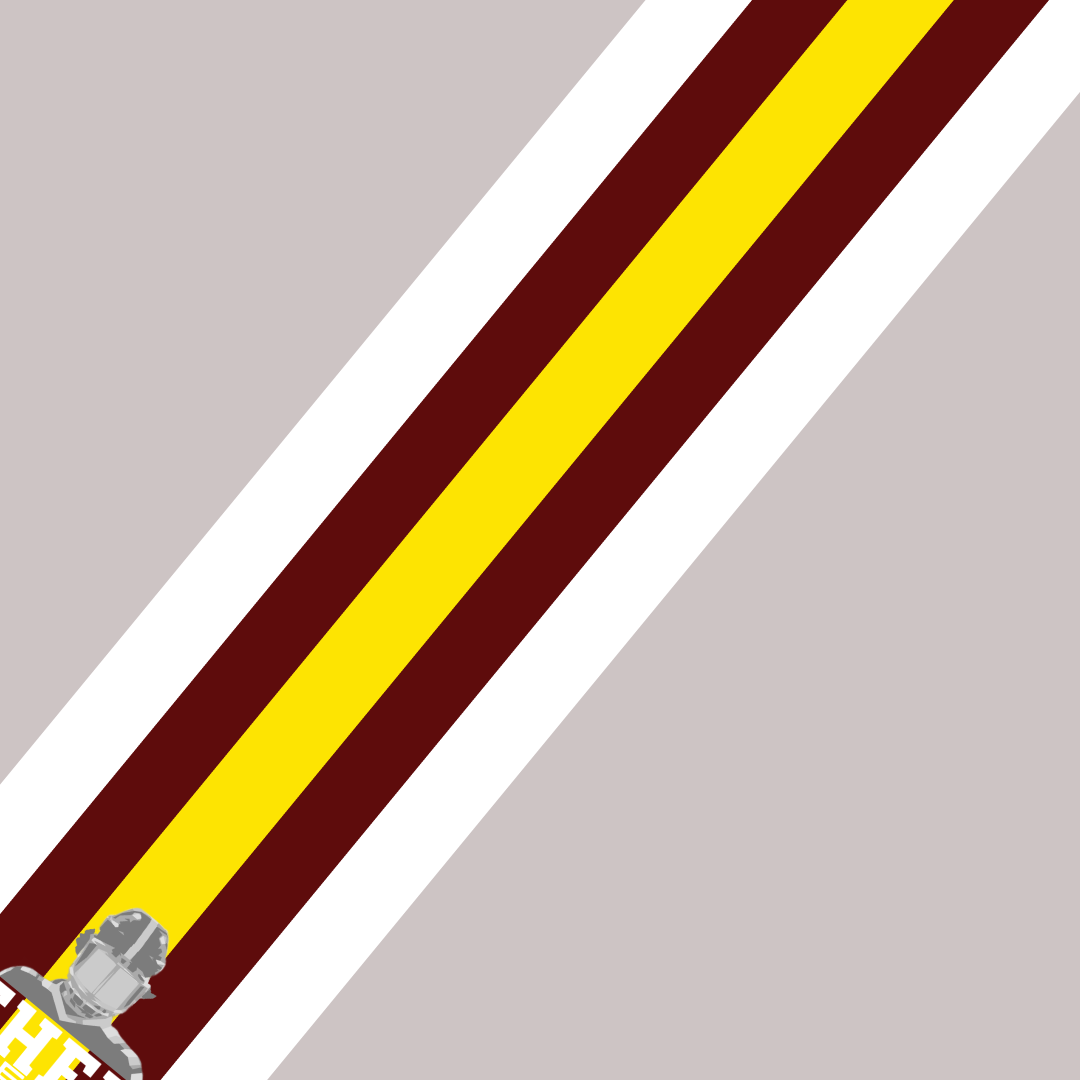 Burgundy  Helmet Stripes