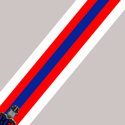 Americana Helmet Stripes