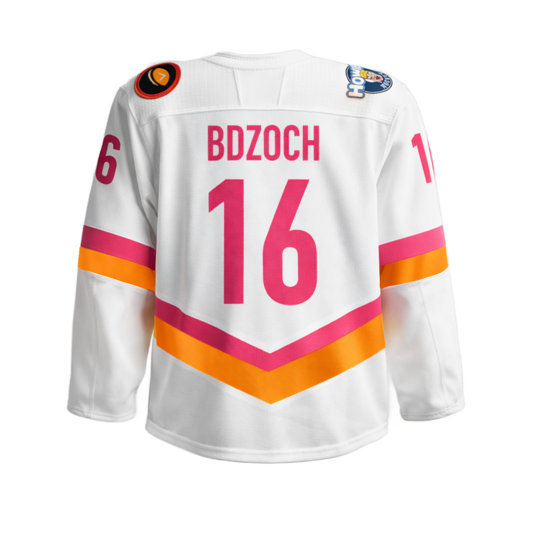 DB16 Media White - Hockey Jersey