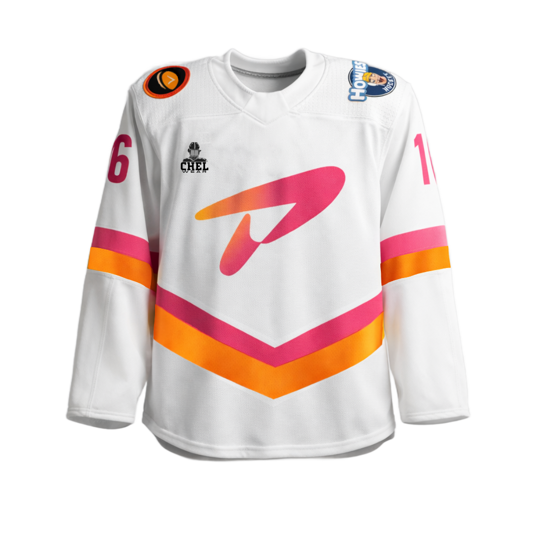 DB16 Media White - Hockey Jersey