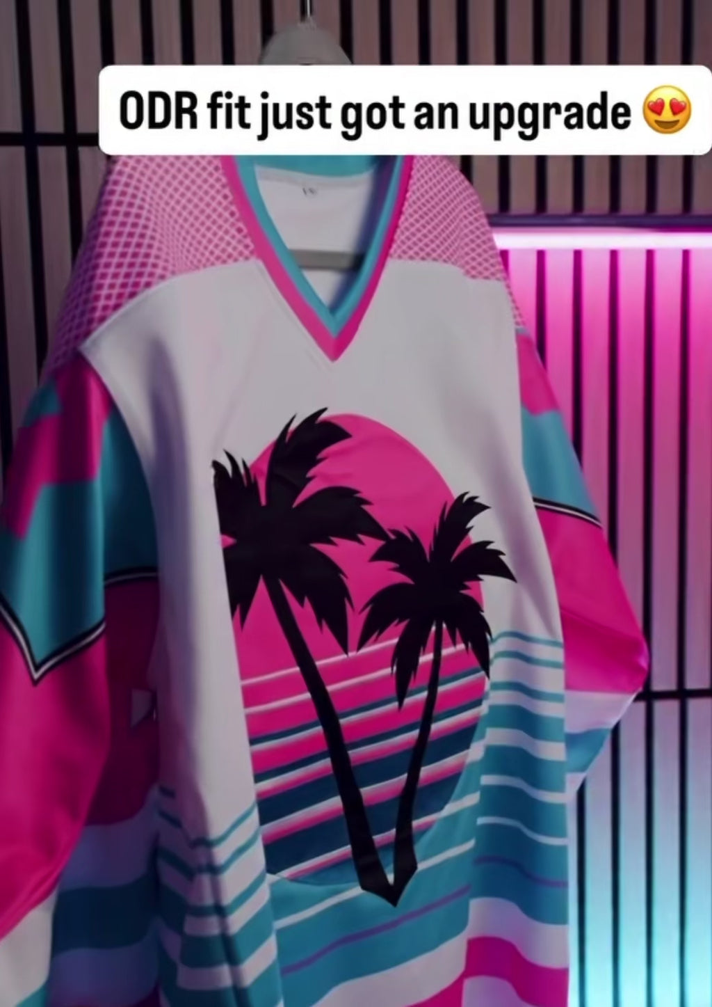 Retro Miami - Hockey Jersey