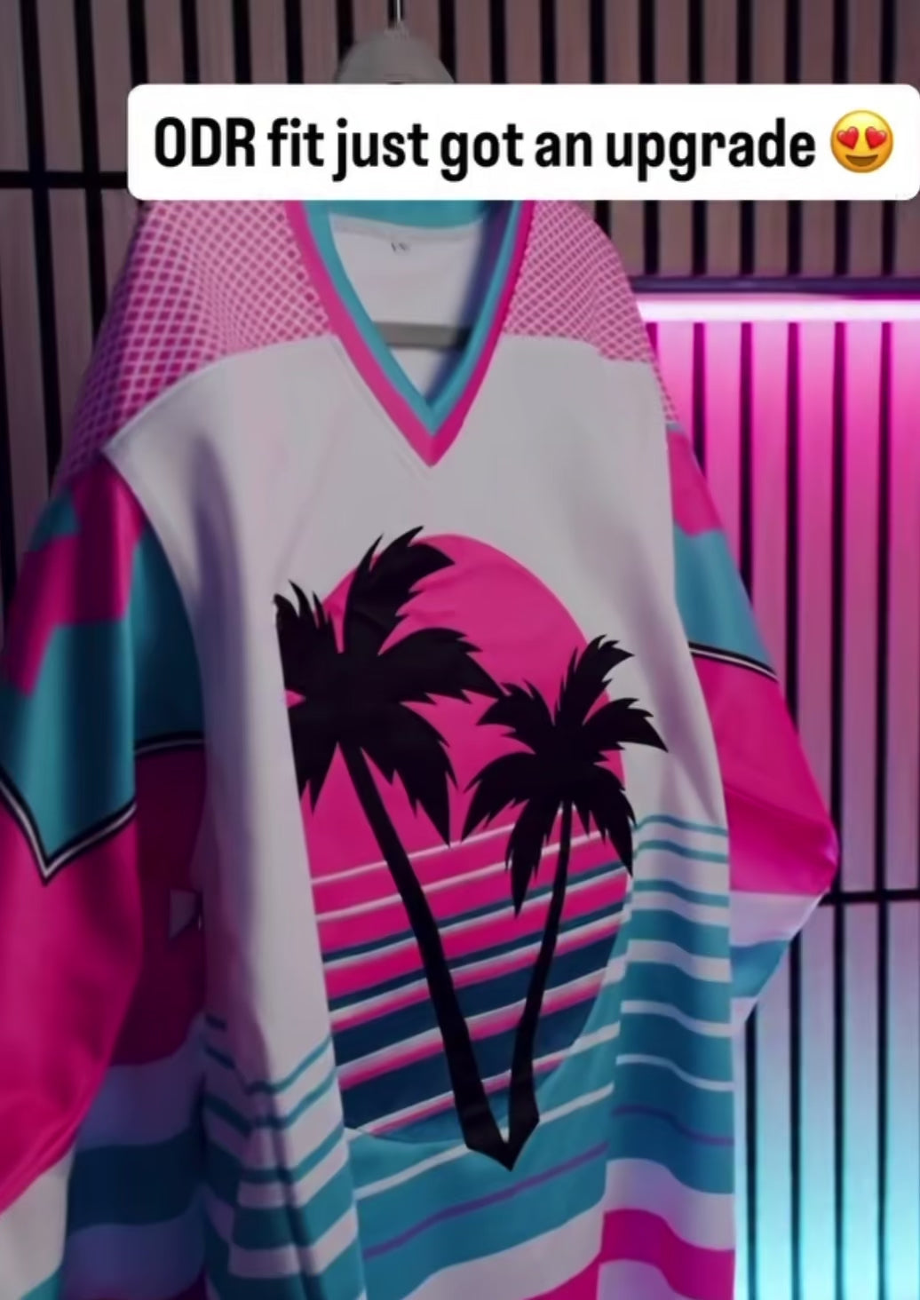 Retro Miami - Hockey Jersey
